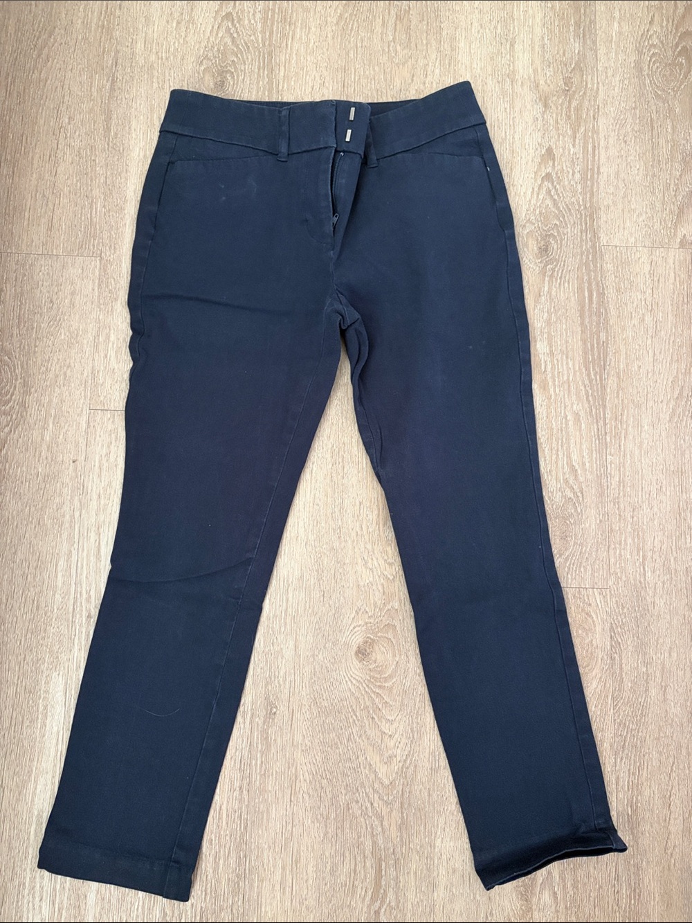Classic Straight Navy Pants
